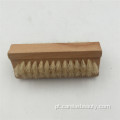 escova de unhas de madeira natural de alta qualidade
